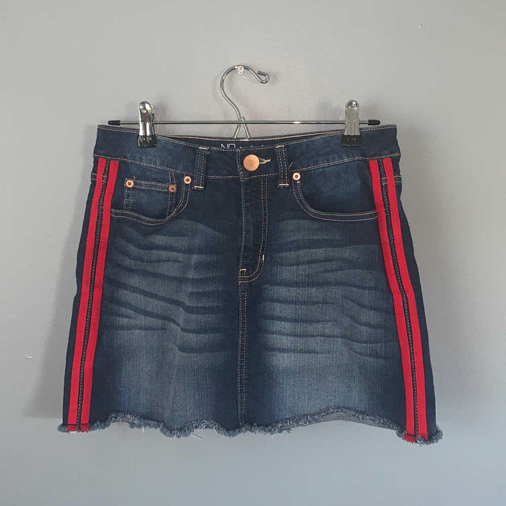 Jean Mini Skirt